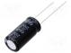 Kondenzátor  elektrolytický  THT  22uF  200VDC  Ø10x20mm  ±20%