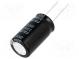 Kondenzátor  elektrolytický  THT  330uF  200VDC  Ø18x35,5mm  ±20%