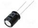 Kondenzátor  elektrolytický  THT  4,7uF  350VDC  Ø10x12,5mm  ±20%