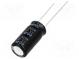 Kondenzátor  elektrolytický  THT  15uF  450VDC  Ø10x60mm  ±20%