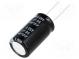 Kondenzátor  elektrolytický  THT  56uF  450VDC  Ø18x31,5mm  ±20%