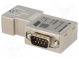 D-Sub  PIN  9  drát,licna  s diodou LED,Profibus  úhlové 90°