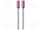 Grindingstone  Ø  5mm  Ø  3mm  Tip mat  aluminium oxide  2pcs.