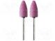 Grindingstone  Ø  10mm  Ø  3mm  Tip mat  aluminium oxide  2pcs.