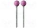 Grindingstone  Ø  10mm  Ø  3mm  Tip mat  aluminium oxide  2pcs.