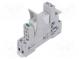 Relé  interfeisový  SPDT  Ucívky 12VDC  16A  16A/250VAC  16A/24VDC