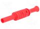 Zásuvka  banánek 4mm  24A  1kVDC
