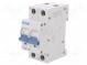 Jistič  230/400VAC  250VDC  Ijmen  20A  Póly  2  DIN  Průběh  C  10kA