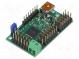Ovladač servomechanismu  USB-UART  Kanály  18  279x457mm  5÷16VDC