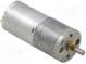 Motor  DC  s převodovkou  LP  6VDC  2,2A  Hřídel  zářez D  Přev  34  1
