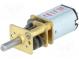 Motor  DC  s převodovkou  HP  6VDC  1,6A  Hřídel  zářez D