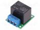 Modul  relé  Kanály  1  5VDC  max250VAC  10A  Upřep  max125VDC  GPIO