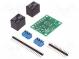 Modul  relé  Kanály  2  12VDC  max250VAC  10A  Upřep  max125VDC  GPIO