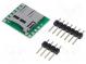 Modul  adaptér  kolíkové,microSD  SD micro