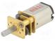 Motor  DC  s převodovkou  HPCB 12V  12VDC  750mA  Hřídel  zářez D