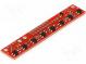 Čidlo  vzdálenosti  difúzní  3,3÷5VDC  Kanály  8  75x12,7mm