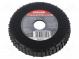 Grinding wheel  120mm  flat,with rasp