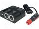 Automobilový napájecí zdroj  3A  Nap.napětí  12÷24VDC  5V/3A