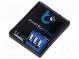 Bezdrátový stmívač  IP20  12÷24VDC  lepením,zakrytovaný  2,4GHz