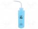 Dosing bottles  250ml  ESD  blue  Features  with straw