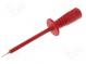 Měřicí hrot  1A  1kV  červená  Pr.hrotu  0,75mm  972318101