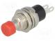 Switch  push-button  Pos  2  SPST-NC  1A/250VAC  ON-(OFF)  on panel