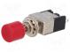 Switch  push-button  Pos  2  SPDT  3A/250VAC  ON-ON  Illumin  none