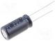 Kondenzátor  elektrolytický  THT  22uF  250VDC  Ø10x20mm  ±20%