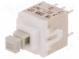 Switch  keypad  Pos  2  DPDT  0.1A/32VDC  white  none  THT  1.7N  PVA