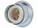 Objímka  pro žárovku  E27  s límcem  Ø  38mm  Mat  ocel  L  64mm