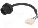 Zásuvka  USB B mini  USB B mini zásuvka,vidlice 5pin  PIN  5