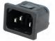 Konektor  napájecí AC  zásuvka  vidlice  10A  250VAC  IEC 60320