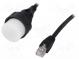 Patch cord  5m  Buccaneer Ethernet  PIN  8  zlacený  1,5A  IP68