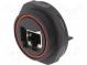 Zásuvka  RJ45  Buccaneer Ethernet  PIN  8  zlacený  1,5A  IP68