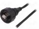 Patch cord  5m  Buccaneer Ethernet  PIN  8  zlacený  1,5A  IP68