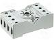 Patice  PIN 8  10A  250VAC  Montáž  DIN, na panel  Řada  R15  octal