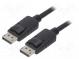 Cable  DisplayPort 1.2  DisplayPort plug,both sides  1.5m  black