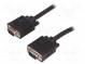 Kabel  D-Sub 15pin HD vidlice,z obou stran  1,5m  Barva  černá