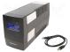 QOLTEC 53977 Napájecí zdroj UPS 240W 450VA 230V 286x100x144mm 4,5Ah 4÷6h