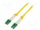 Světlovodný patch cord  LC/APC,z obou stran  2m  LSZH  žlutá