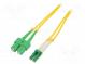 Světlovodný patch cord  LC/APC,SC/APC  1m  LSZH  žlutá  Økab  3mm