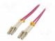 Světlovodný patch cord  OM4  LC/UPC,z obou stran  1m  LSZH