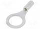 Zakončovací očko  M5  0,2÷0,5mm2  krimpovací  na kabel  5,3mm