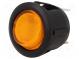 ROCKER  SPST  pol  2  OFF-ON  20A/14VDC  žlutá  LED 14VDC  50mΩ