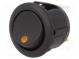 ROCKER  SPST  pol  2  OFF-ON  20A/14VDC  žlutá  LED 14VDC,bodové