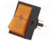 ROCKER  SPST  pol  2  OFF-ON  30A/12VDC  oranžová  doutnavka  50mΩ