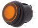 ROCKER  DPST  pol  2  OFF-ON  20A/12VDC  žlutá  IP65  LED 12VDC  50mΩ
