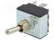 Přepínač  páčkový  Polohy 2  3PST-NO  OFF-ON  10A/250VAC  -25÷70°C