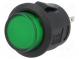 Switch  push-button  Pos  2  SPST-NO  1.5A/250VAC  OFF-ON  green