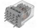 Relé  elektromagnetické  4PDT  Ucívky 110VDC  10A/250VAC  20A